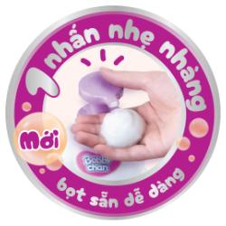 01 nhấn nhẹ nh&agrave;ng, bọt sẵn dễ d&agrave;ng