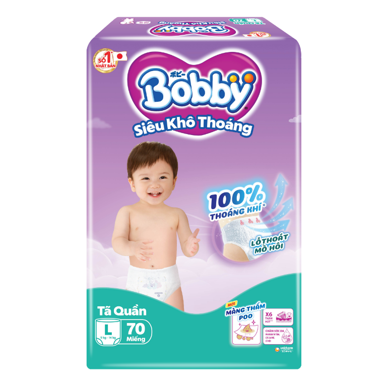 Tã quần Bobby size L